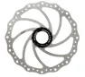 ELVEDES SXC20 Bremseskive 203 mm. Centerlock, Silver, 203mm