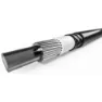 ELVEDES Ultralight 4.1 Aluminium/steel Girvaierhylse 10 M, Black, One Size