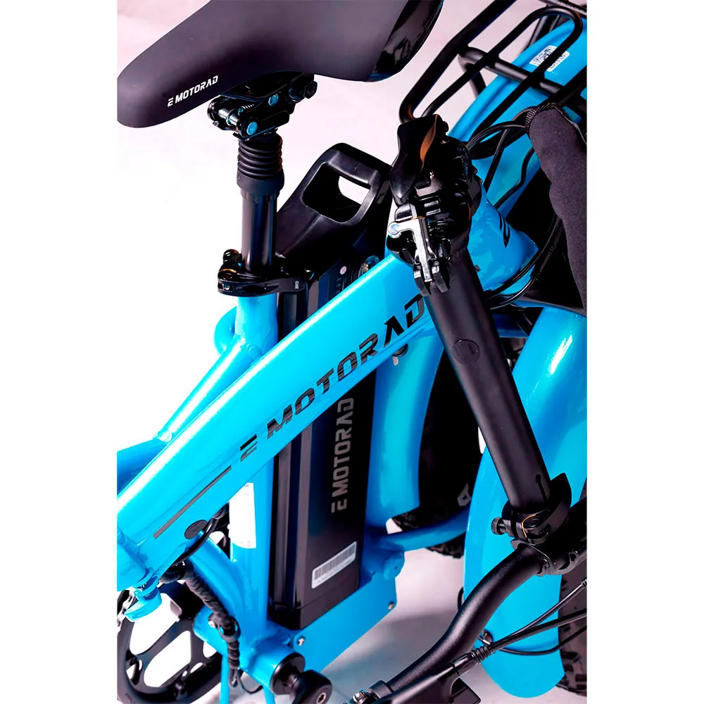 Emotorad Toledo Elektrisk Sykkel, Tiffany blue, One Size, 250Wh, Elsykkel