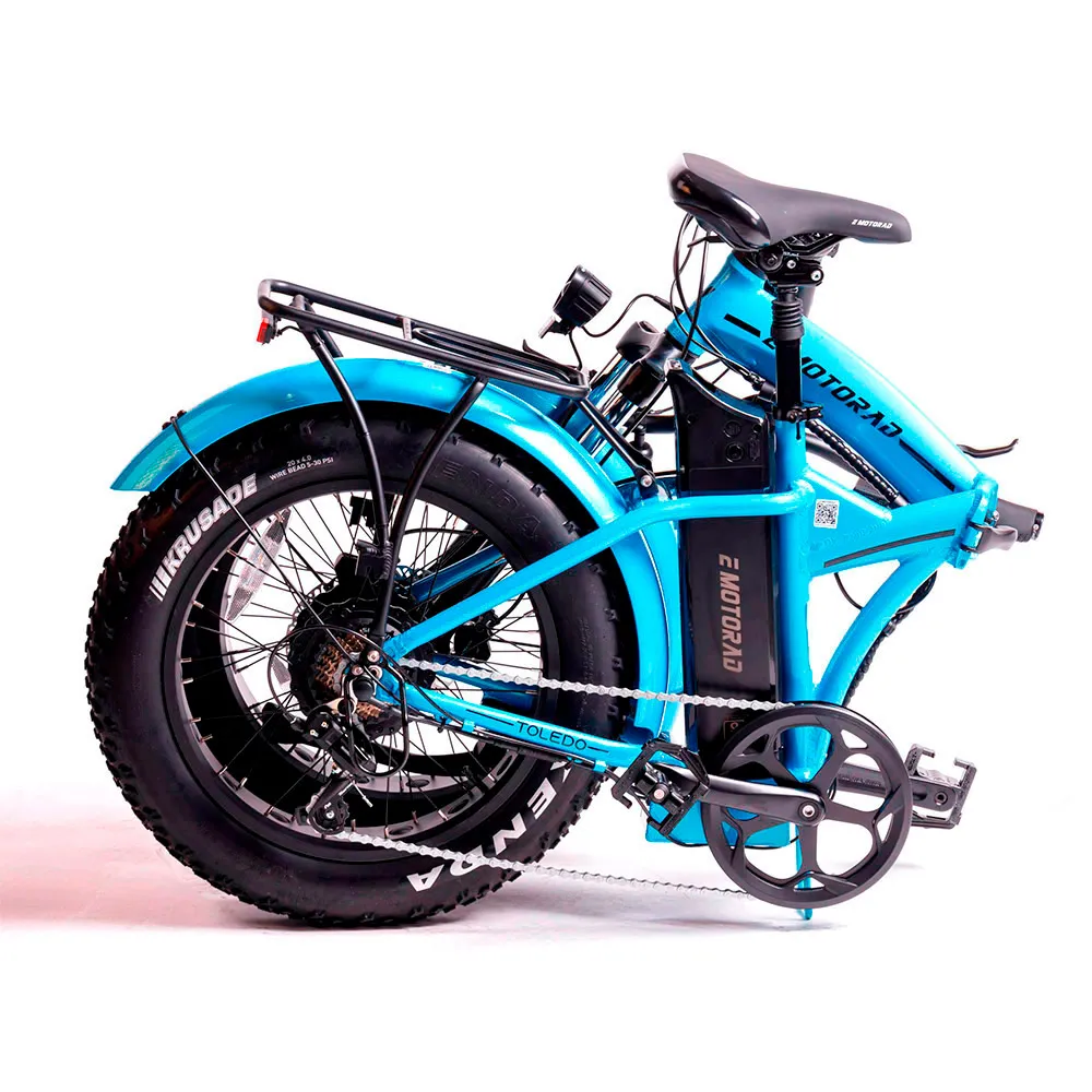 Emotorad Toledo Elektrisk Sykkel, Tiffany blue, One Size, 250Wh, Elsykkel