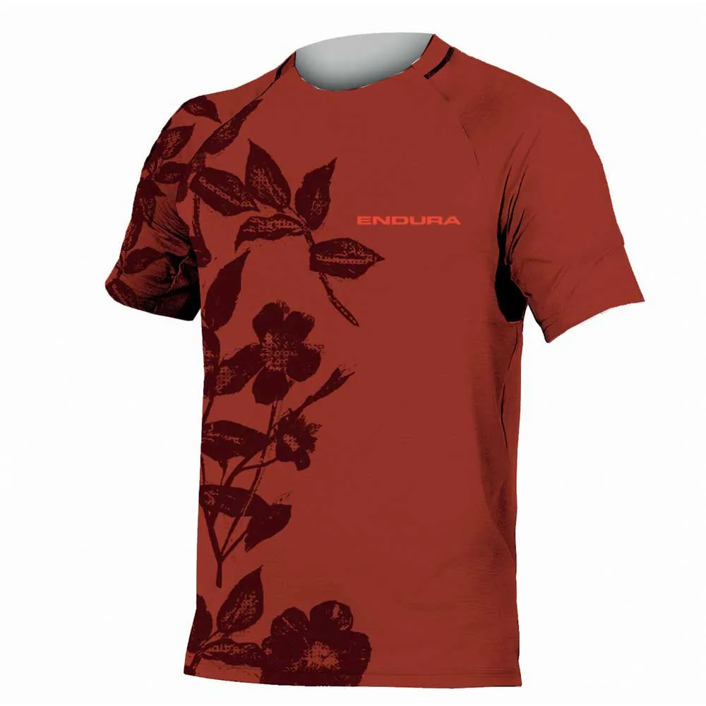 Endura Botanic Ltd Kortskjortet Enduro-sykkeltrøye