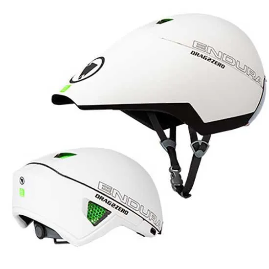 Endura Drag2zero Aeroswitch Hjelm, White Endura Drag2zero Aeroswitch Hjelm, White
