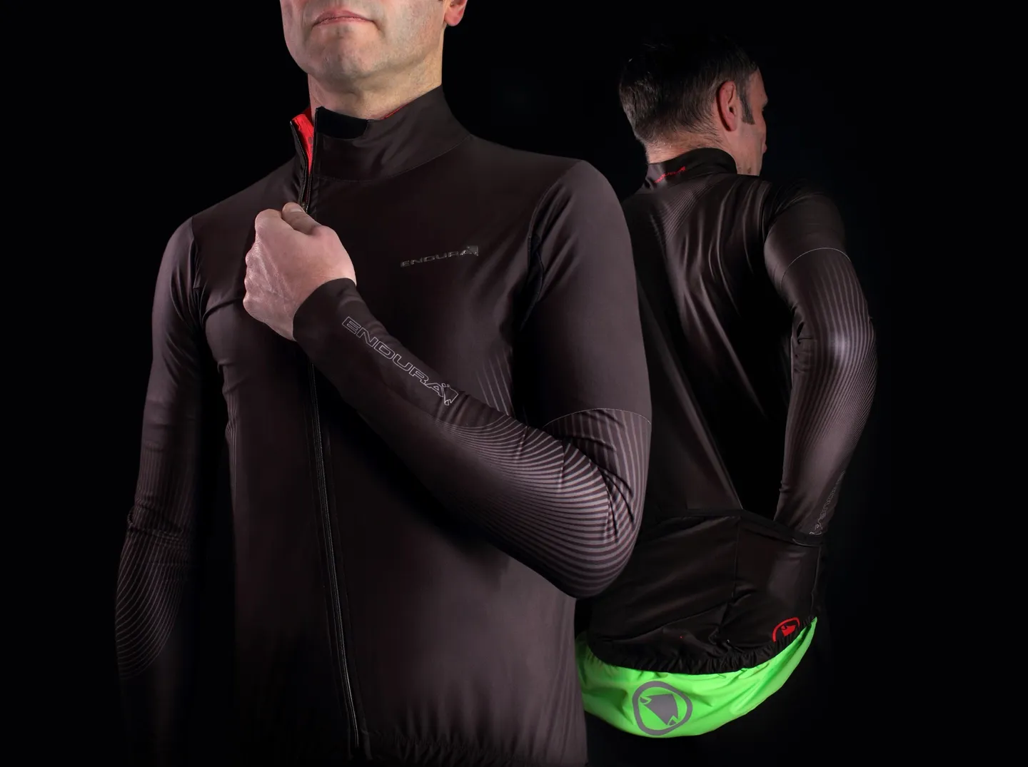 Endura Equipe Classics Kort Sykkeltrøye, Sort