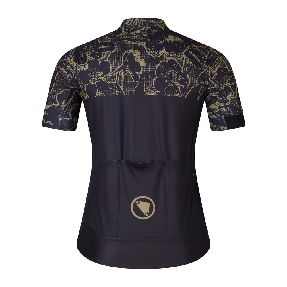 Endura Fs260 Floral Kort Ermet Trøye Endura Fs260 Floral Kort Ermet Trøye