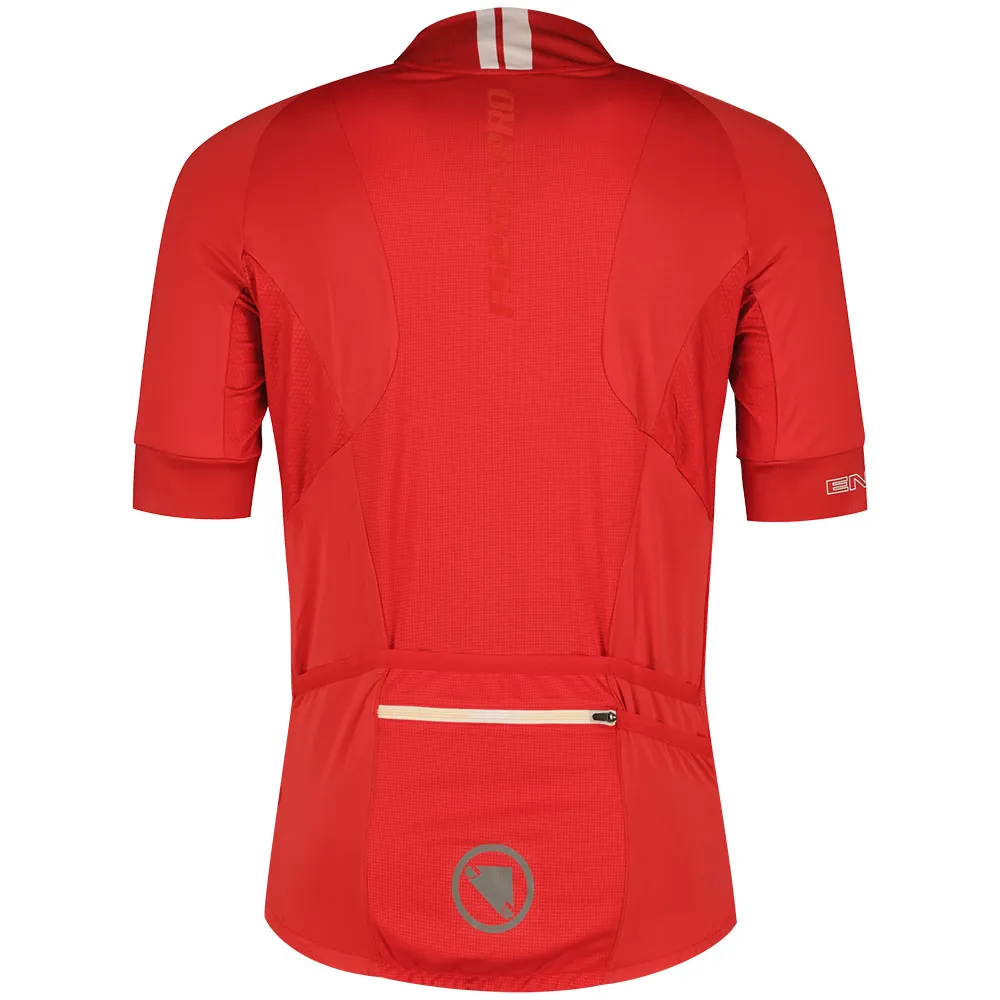 Endura Fs260 Pro Kort Ermet Trøye, Red, XL