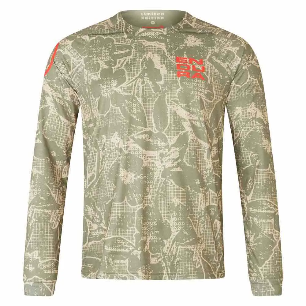 Endura Grid Floral Ltd Langarmet Enduro-sykkeltrøye Endura Grid Floral Ltd Langarmet Enduro-sykkeltrøye