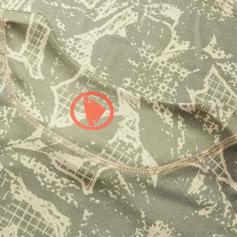 Endura Grid Floral Ltd Langarmet Enduro-sykkeltrøye Endura Grid Floral Ltd Langarmet Enduro-sykkeltrøye