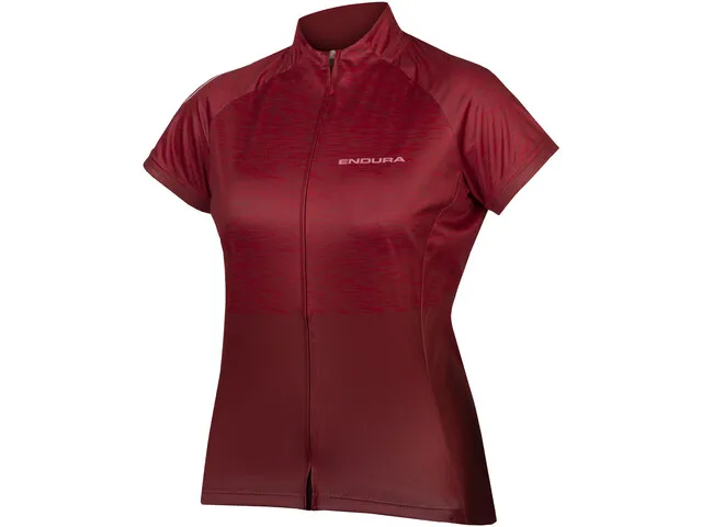 Endura Hummvee Ray Jersey Dame - Bordeaux, Brun/rød, S