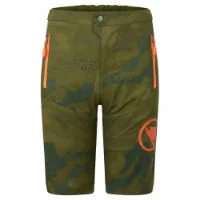 Endura MT500 Burner sykkelshorts for barn svart/camo Endura MT500 Burner sykkelshorts for barn svart/camo