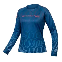 Endura MT500 Print Tee blå Endura MT500 Print Tee blå