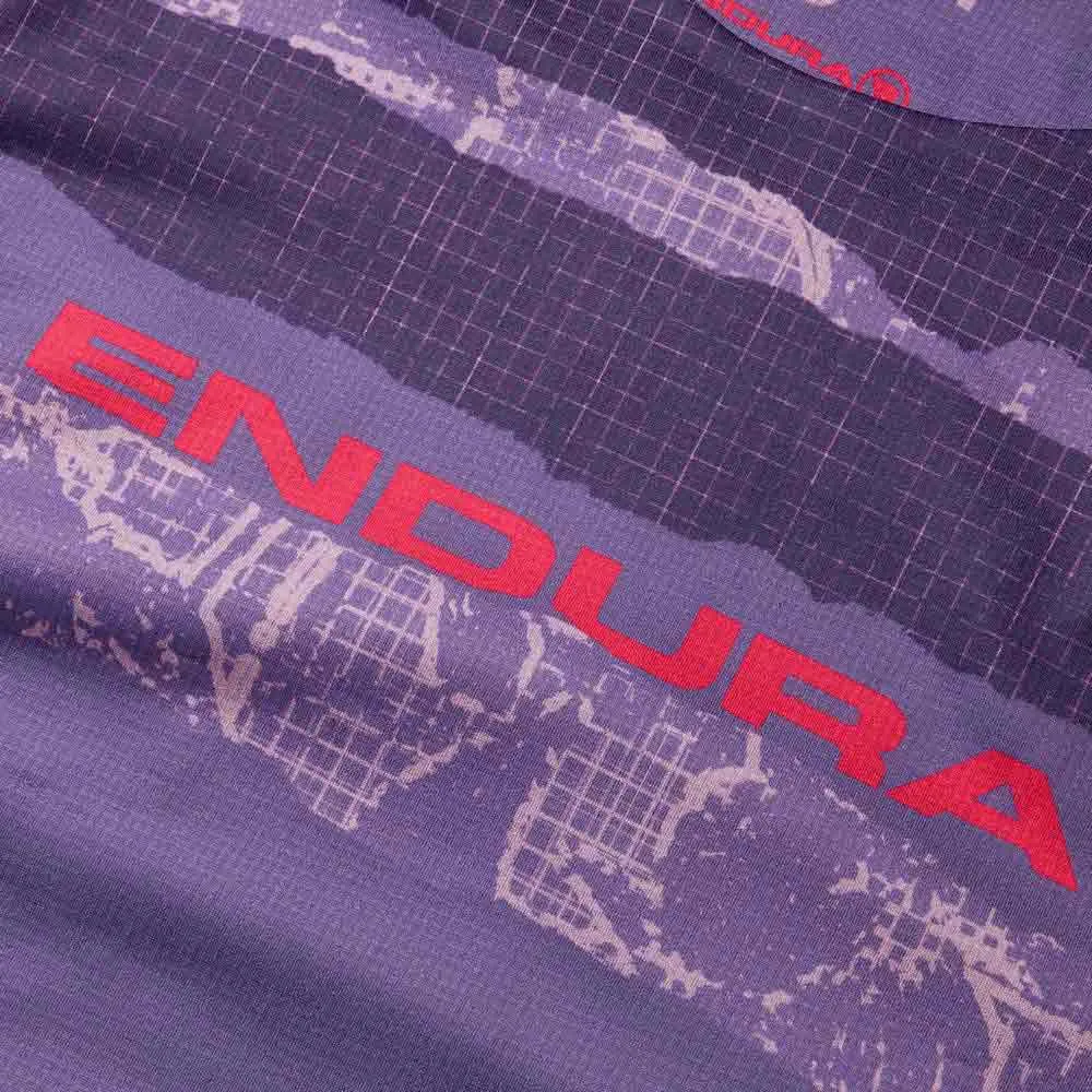 Endura Patchwork Ltd Kortskjortet Enduro-sykkeltrøye Endura Patchwork Ltd Kortskjortet Enduro-sykkeltrøye