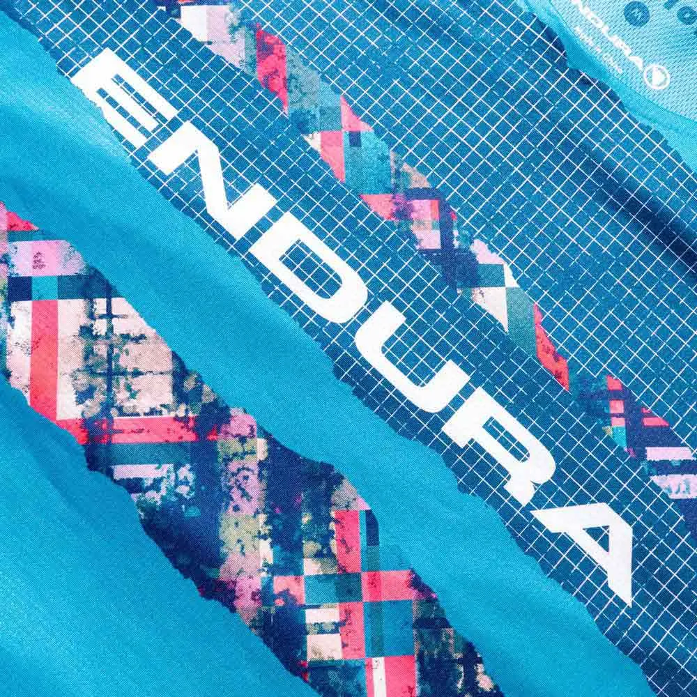Endura Patchwork Ltd Langarmet Enduro-sykkeltrøye