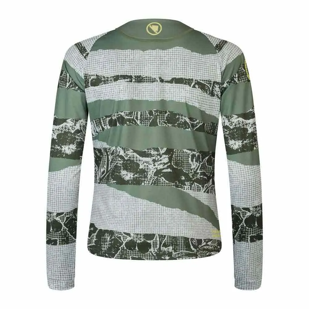 Endura Patchwork Ltd Langarmet Enduro-sykkeltrøye
