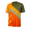 Endura Singletrack Ltd Kortskjortet Enduro-sykkeltrøye, Olive green, L