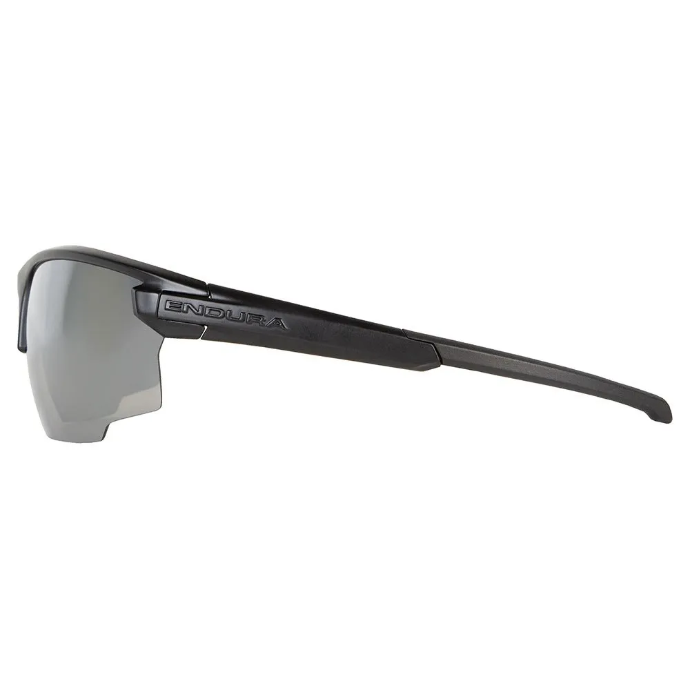 Endura Singletrack Solbriller, Black, Clear Grey Mirror Endura Singletrack Solbriller, Black, Clear Grey Mirror