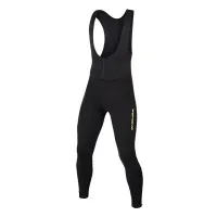 Endura Windchill Bibtights Sort/Gul Endura Windchill Bibtights Sort/Gul
