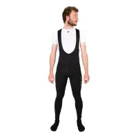 Endura Windchill Bibtights Sort/Gul Endura Windchill Bibtights Sort/Gul
