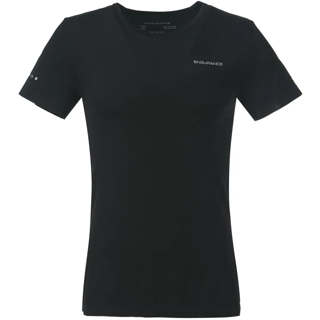 Endurance Jaro Baselayer Sømløs T-shirt, Svart