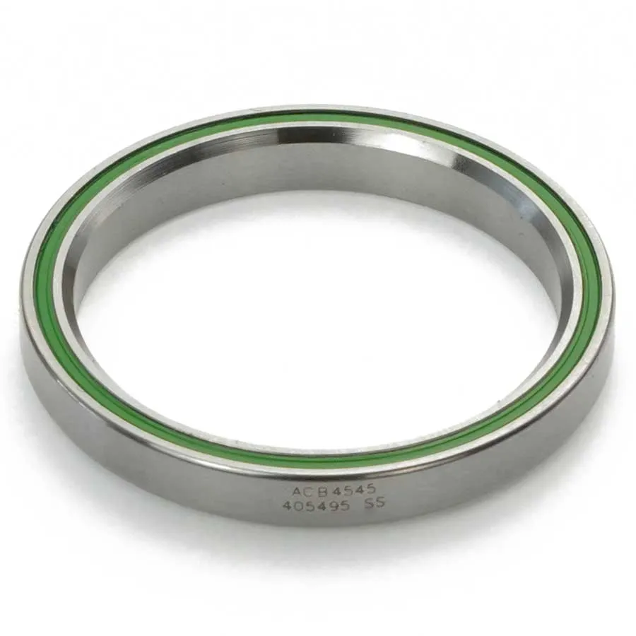Enduro Bearings Acb 4545 405495 Ss 1-1/2 Stainless Steel Angular Contact Styrelager, Silver, One Size