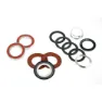 Enduro Bearings Bkc-0344 Bb90/95 Shimano Hollowtech Ii Ceramic Hybrid Kranklager, Silver / red, One Size