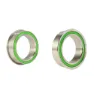 Enduro Bearings Bkc-7021 Press-in Ceramic-hybrid Xd-15 Flanged Double Row Kranklager, Silver, One Size