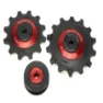 Enduro Bearings Bkcj-0500 12/14t Xd-15 Ceramic Hybrid 12s Sram Eagle Trinsehjulsett For Sykkel, Red, One Size