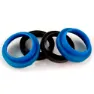 Enduro Bearings Fk6608 Marzocchi 35 Mm Gaffeltetningssett, Blue / black, One Size