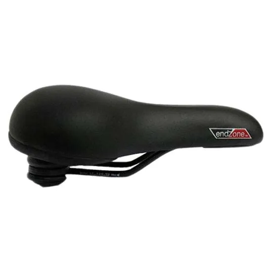 Endzone Spring Sykkelsete, Black, 170mm