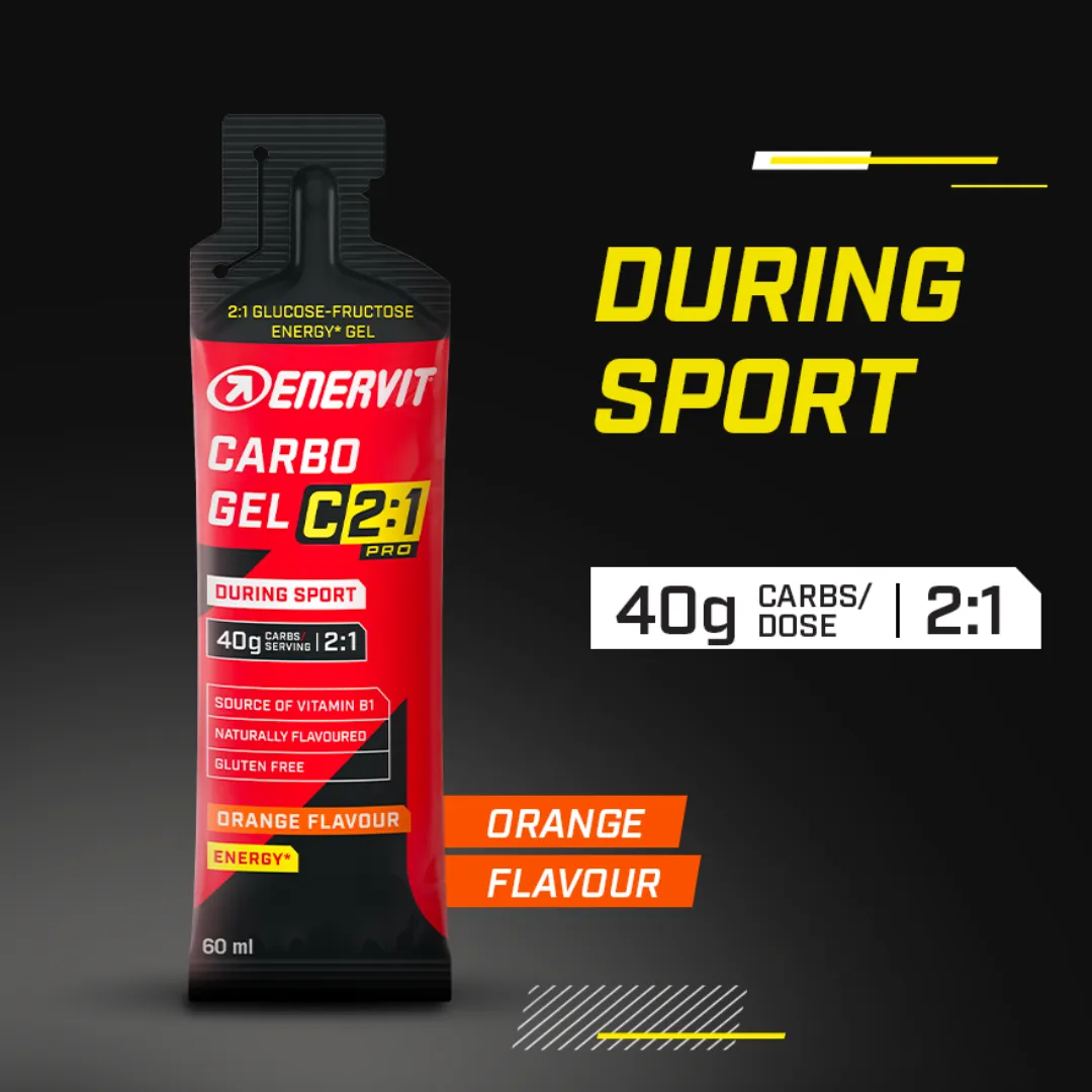 Enervit C2:1 Carbo Appelsin Energigel Enervit C2:1 Carbo Appelsin Energigel