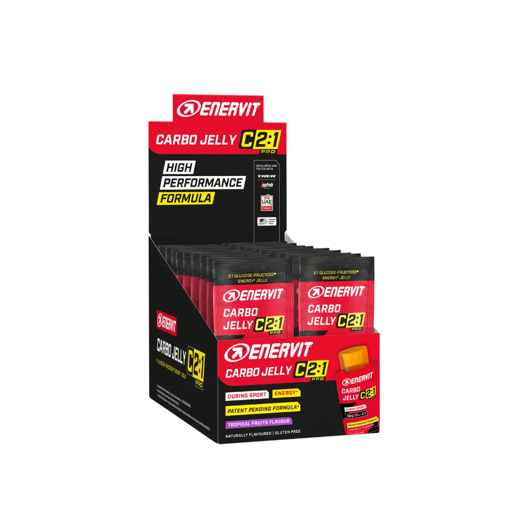 Enervit C2:1 Carbo Jelly Energigummi 20 stk