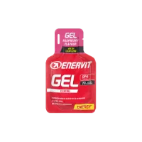 Enervit Gel m/ Koffein Bringebær Energigel