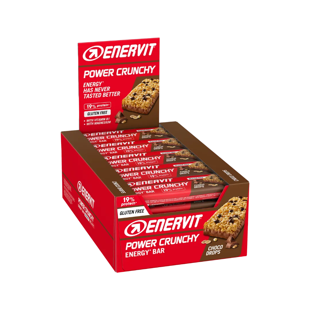 Enervit Power Crunchy Choco Energibar 25 stk Enervit Power Crunchy Choco Energibar 25 stk