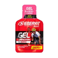 Enervit Sport Gel bringebær med koffein - 25 ml Enervit Sport Gel bringebær med koffein - 25 ml