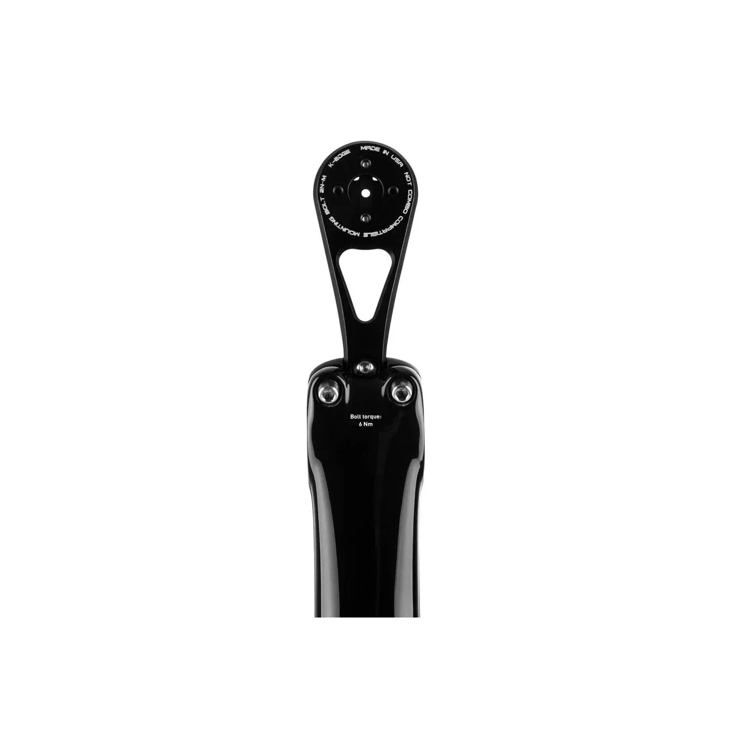 ENVE Aero Road Stem Computer & Camera Combo Mount, Black ENVE Aero Road Stem Computer & Camera Combo Mount, Black