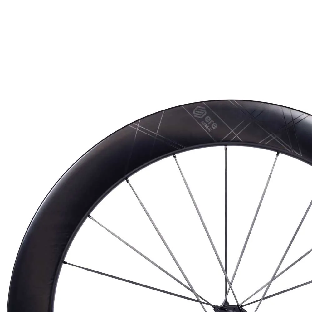 Ere Research Genus Ii Ae 65-r Disc Tubeless Landeveishjulsett, Black / black, 12x 100/12 x 142mm, Sram XDR