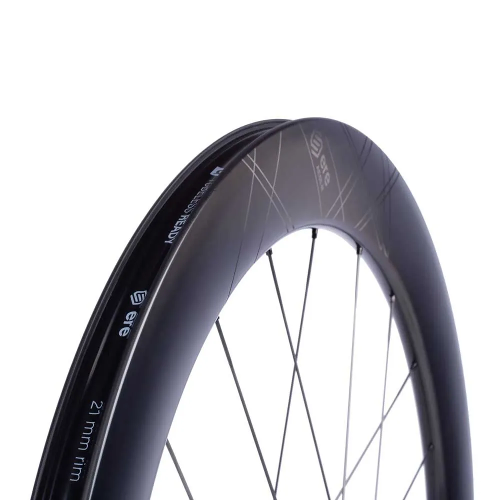 Ere Research Genus Ii Ae 65-r Disc Tubeless Landeveishjulsett, Black / black, 12x 100/12 x 142mm, Sram XDR