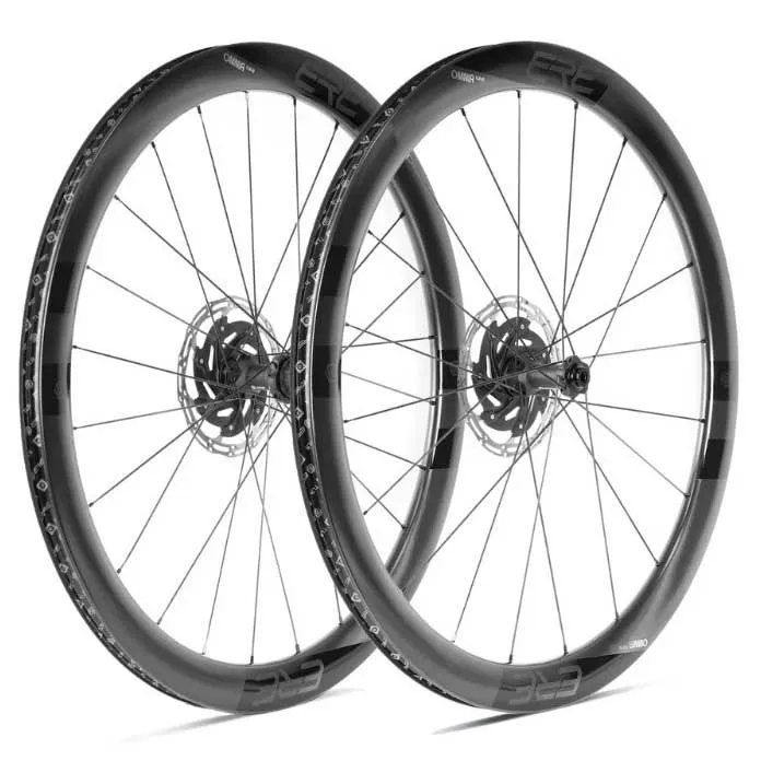 Ere Research Omnia Ii Clr45 Cl Disc Tubeless Landeveishjulsett, Black, 12 x 100/12 x 142mm, Shimano/Sram HG Ere Research Omnia Ii Clr45 Cl Disc Tubeless Landeveishjulsett, Black, 12 x 100/12 x 142mm, Shimano/Sram HG