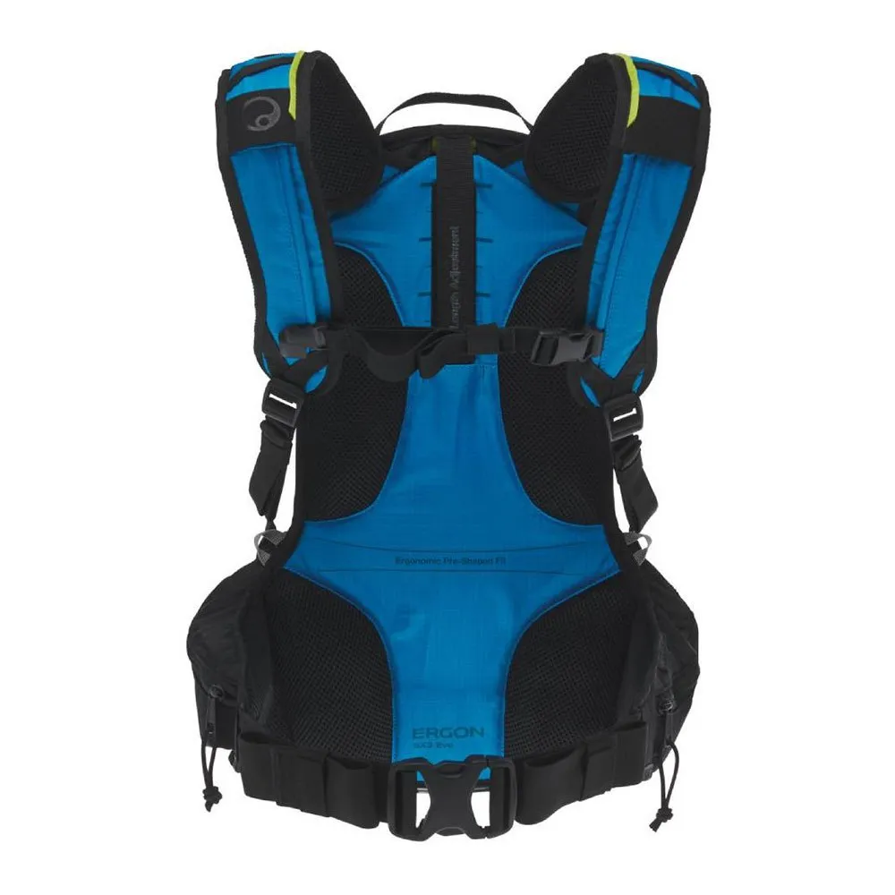 Ergon Ba3 Evo 15+3l Ryggsekk, Blue / stealth, One Size Ergon Ba3 Evo 15+3l Ryggsekk, Blue / stealth, One Size