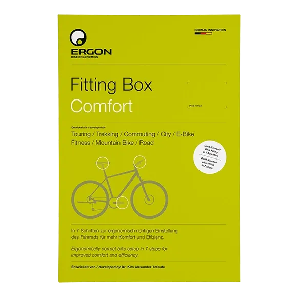 Ergon Fitting Box Comfort Tilpasning Ergon Fitting Box Comfort Tilpasning