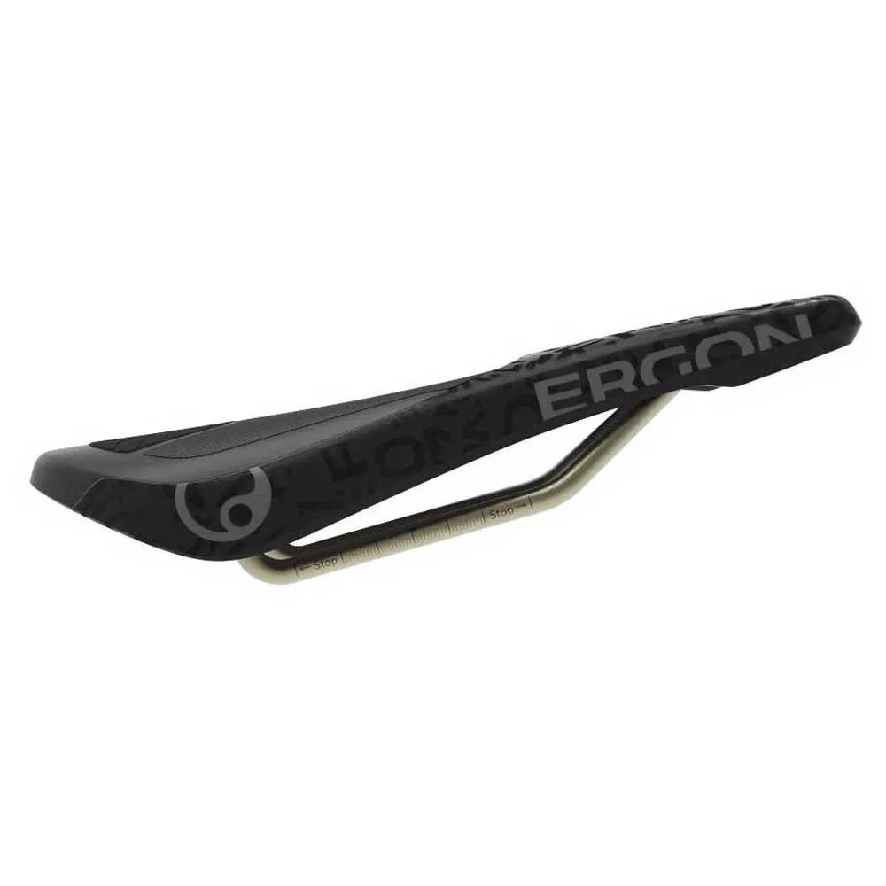 Ergon Sm Downhill Pro Titanium Team Sykkelsete, Black, One Size