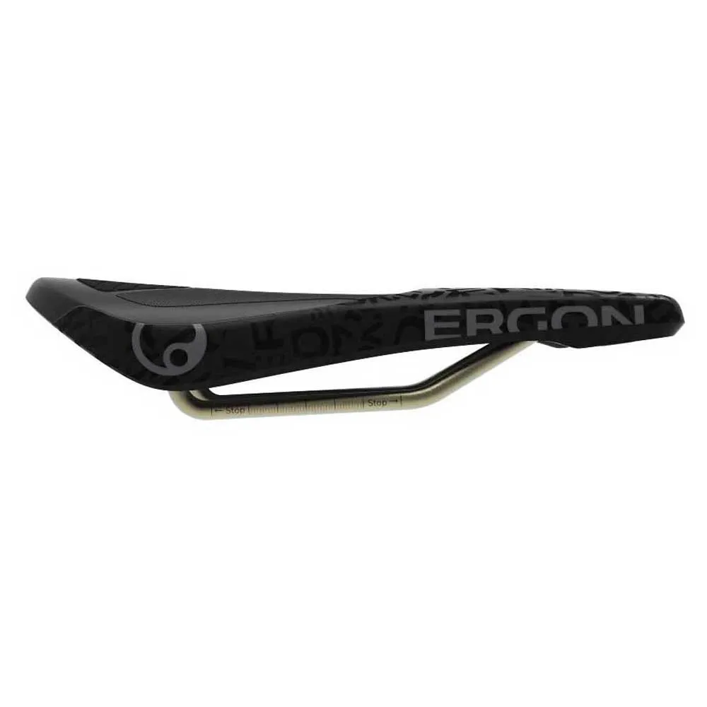 Ergon Sm Downhill Pro Titanium Team Sykkelsete, Black, One Size