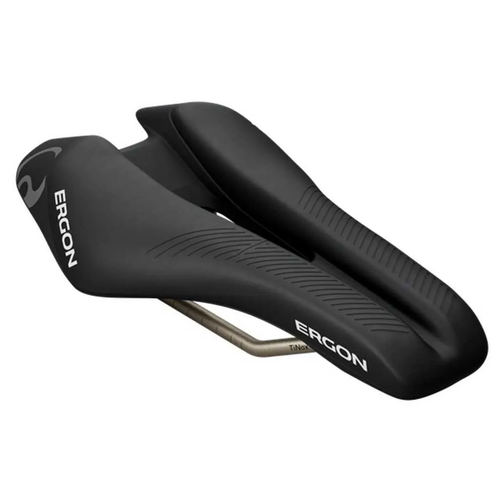 Ergon SR Tri Men Front Sete, Black, 135mm