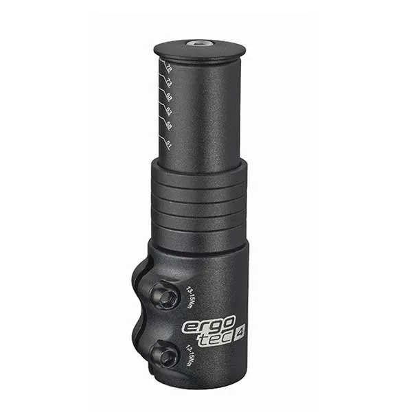 Ergotec Ahead 3 Stem Adapter, Black, One Size