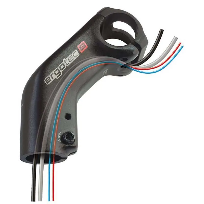 Ergotec Barracuda I 28.6/31.8 Mm Sykkelstyrestem, Black, 110mm, 20º