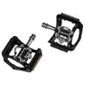 Ergotec Ep-2 Reflector Sykkelpedaler, Black, One Size