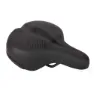 Ergotec Es Comfort L Soft Sykkelsete, Black, 206mm