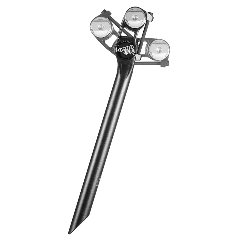 Ergotec Futura 27.2 mm Setepinne, Black, 340-400mm, 27.2mm