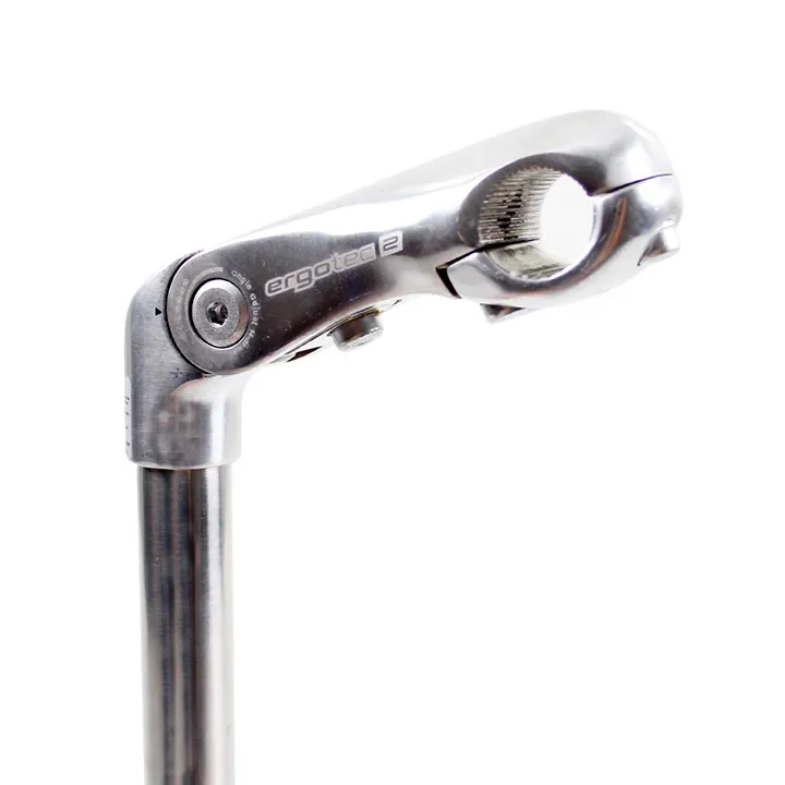 Ergotec Justerbar Stem Kobra Vario, Sølv