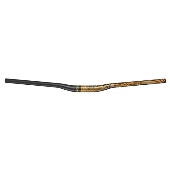 Ergotec Low Riser 15 Mm Styre, Black / gold, 31.8mm, 780mm Ergotec Low Riser 15 Mm Styre, Black / gold, 31.8mm, 780mm