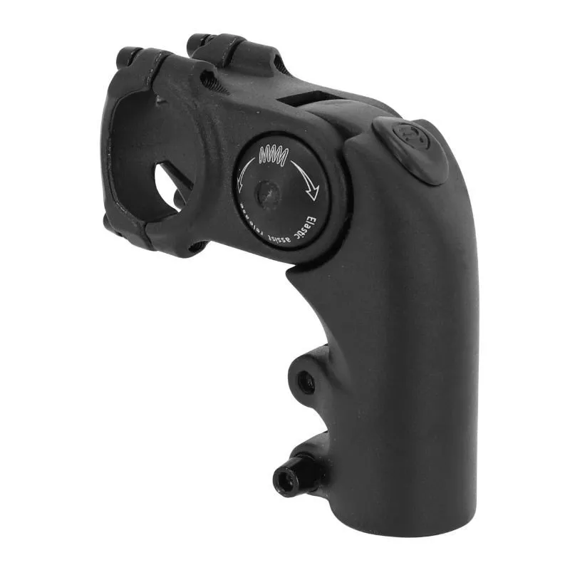 Ergotec Octopus 2 Ahead 28.6/31.8 Mm Sykkelstyrestem, Black, 60mm, 0-60º